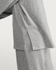 image 3 of F&F Ribbed Snit Half Zip Pyjama Set in Grey