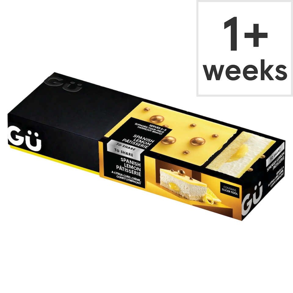 image 1 of Gu Spanish Lemon Patisserie Sharing Dessert 435g