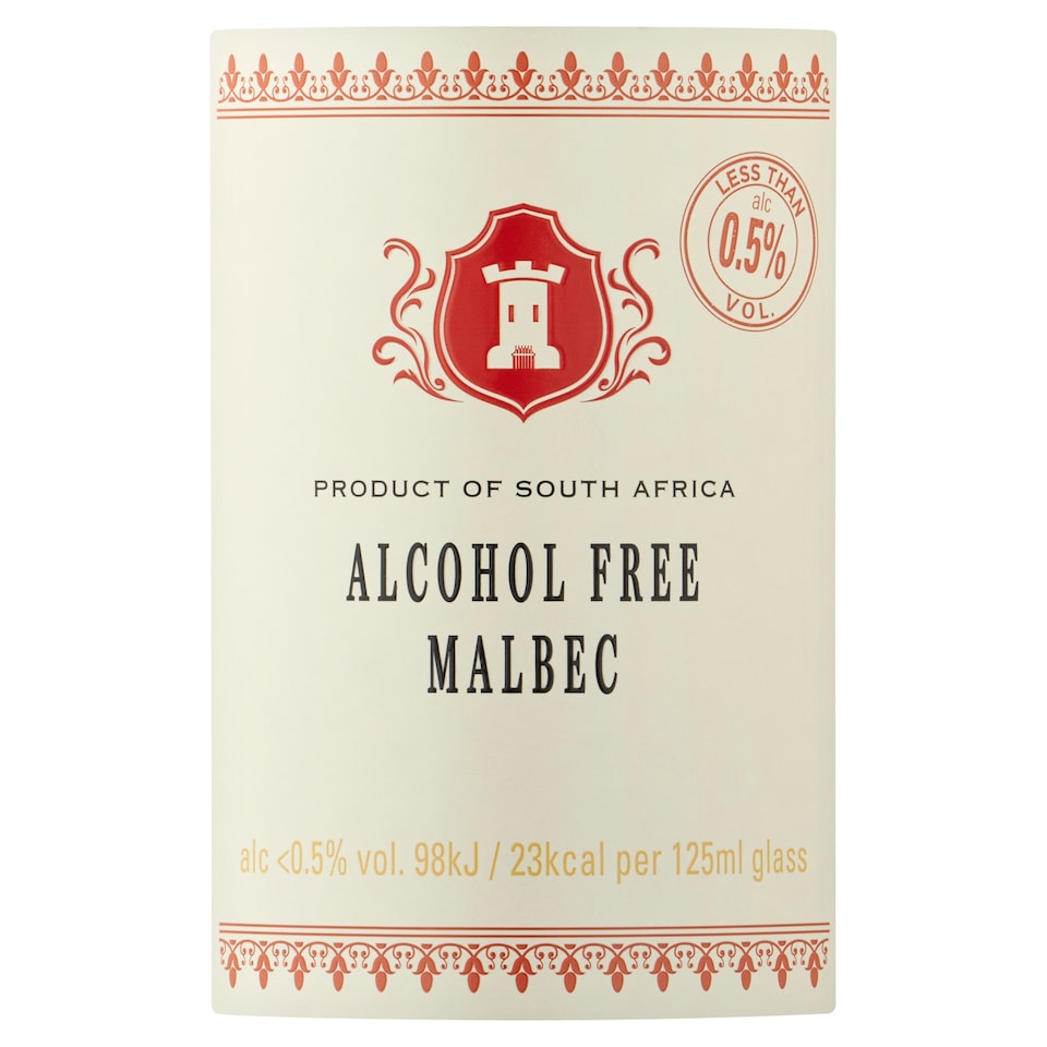 image 1 of Tesco Alcohol Free Malbec 75Cl