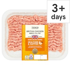 Tesco Chicken Mince 5% Fat 500G