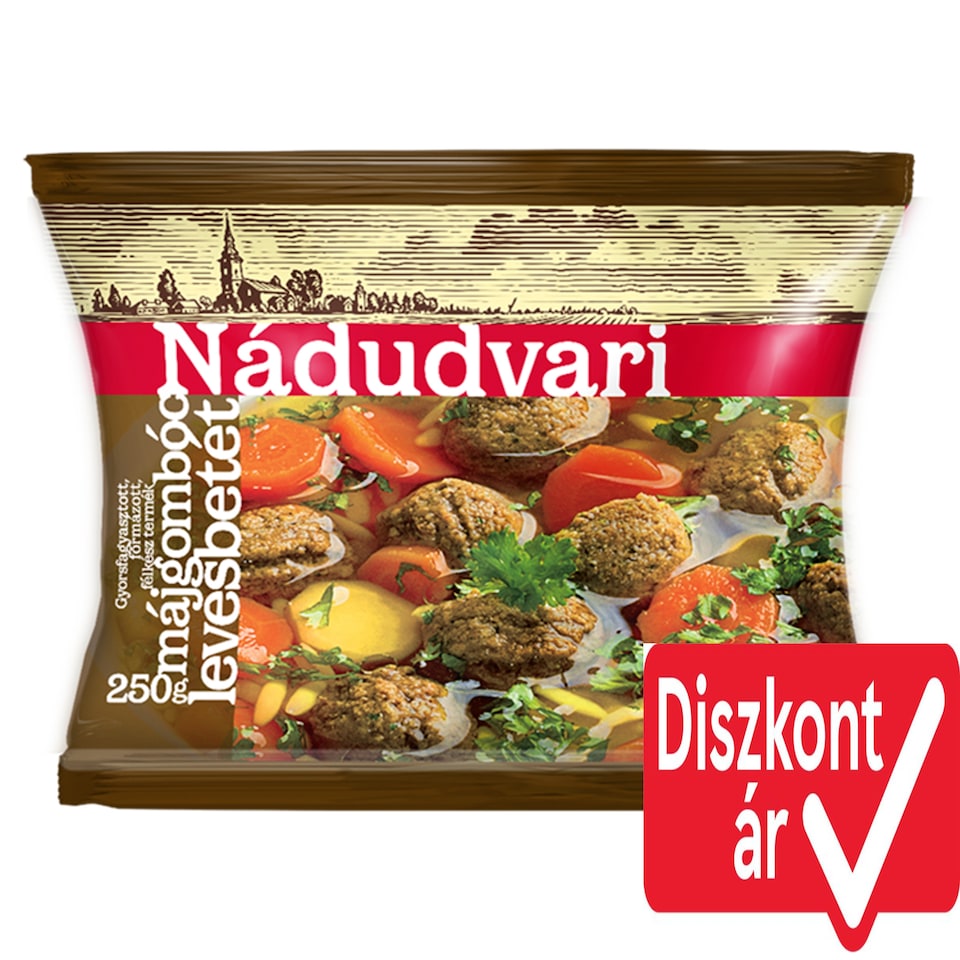 Nádudvari Quick-Frozen Soup Liver Balls 250 g