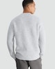 image 2 of F&F Knitted Waffle Textured Button Up Cardigan in Grey