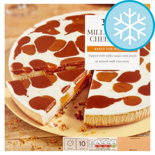 Tesco Millionaires Cheesecake 800G Tesco Groceries