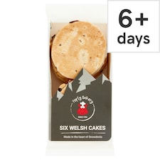 Popty Bakery Traditional Welsh Cakes 6 Pack