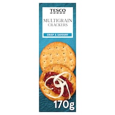 Tesco Multigrain Crackers 170g