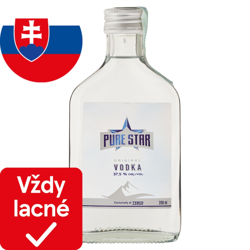 Pure Star Original Vodka 37.5 % 200 ml