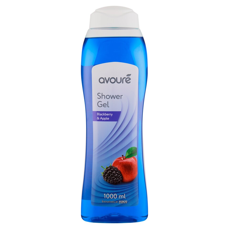 Avouré Universal Shower Gel with Blackberry and Apple Scent 1000 ml