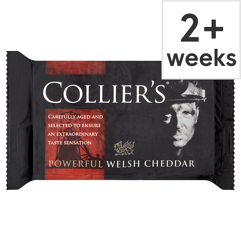 Collier's Powerful Welsh Cheddar 350g