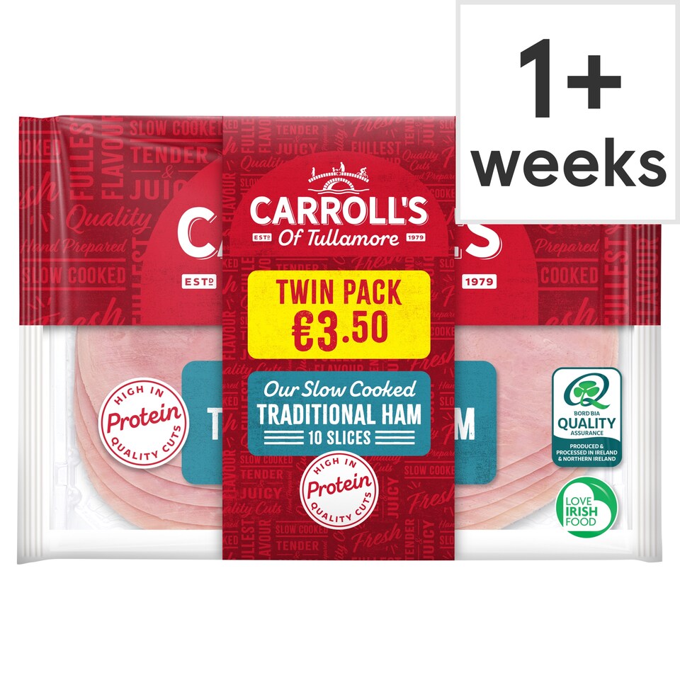 Carroll's Original Deli Traditional Ham 2x80g