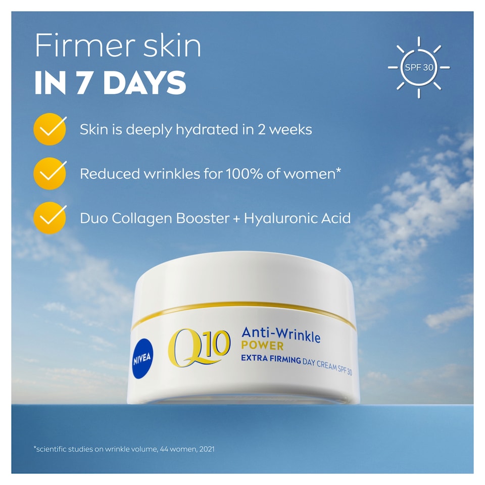 image 1 of NIVEA Q10 Power Anti-Wrinkle Protecting Day Cream SPF30 50ml