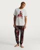 image 2 of Marvel Deadpool Cotton Rich Pyjamas in Grey
