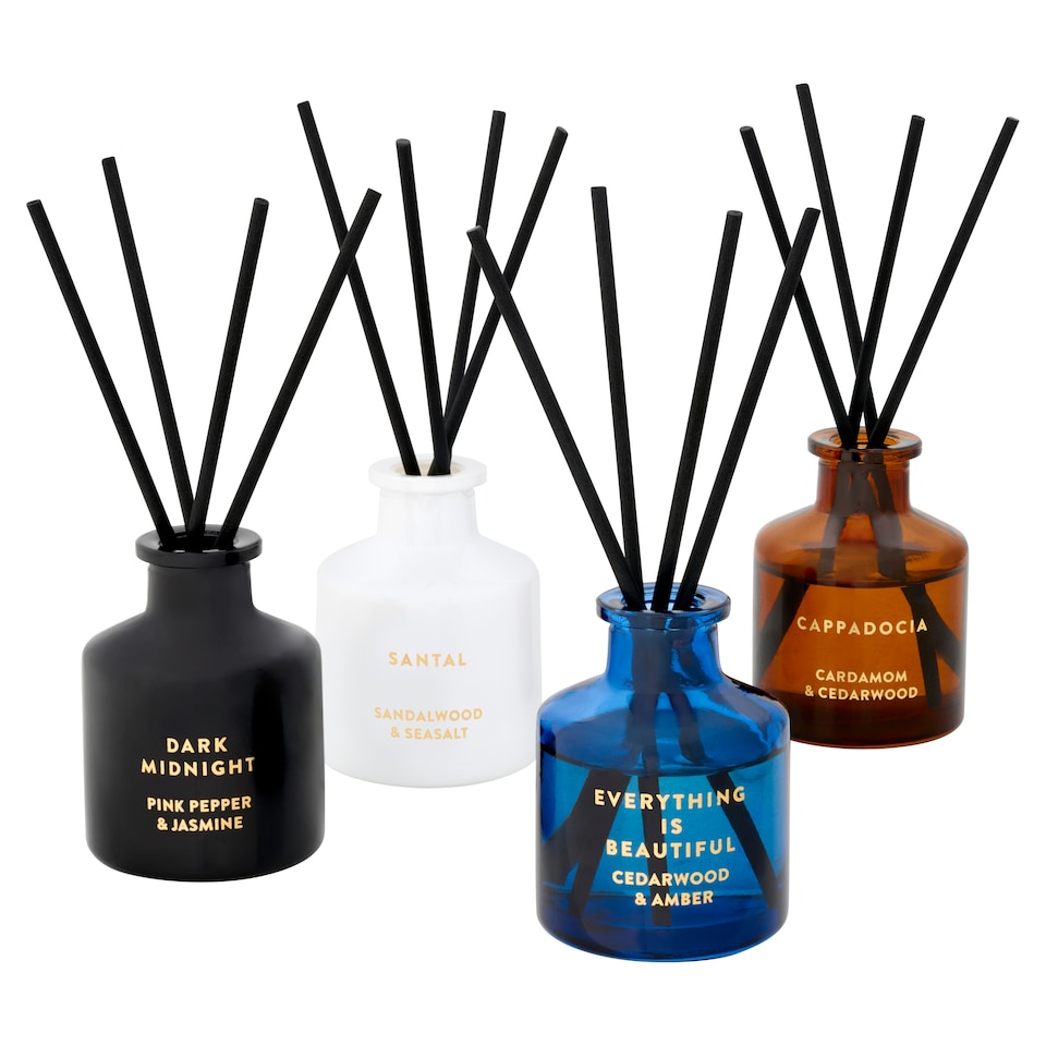 image 1 of F&F Home Classic Reed Diffuser Discovery Gift Set 4x50ml