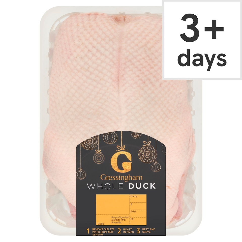 Gressingham Whole Duck With Giblets 1.8Kg
