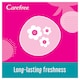 image 3 of Carefree Cotton Panty Liners Unscented 56 Pack