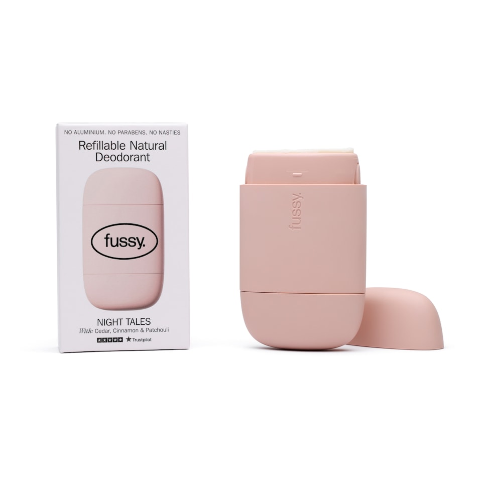 Fussy Refillable Natural Deodorant - Night Tales 40g