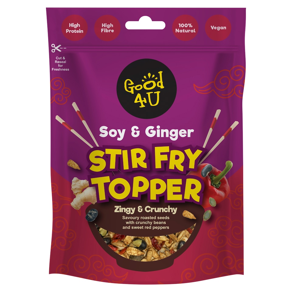 Good4U Stir Fry Topper - Soy & Ginger 130g