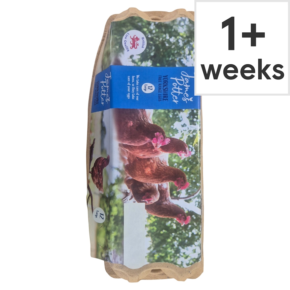 Yorkshire Large Free Range Eggs X12