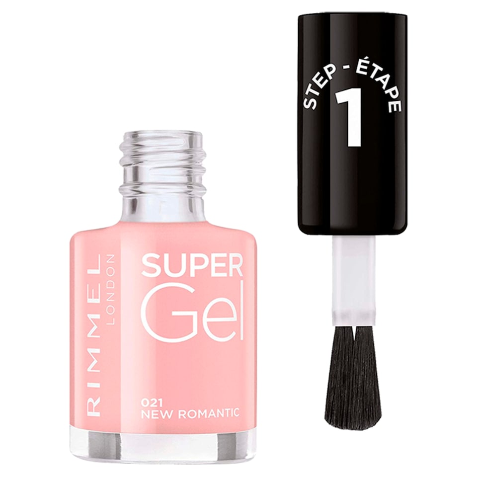 image 1 of Rimmel Super Gel Nail Polish New Romantic12ml