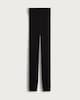 image 3 of F&F Thermal Footless Tights in Black