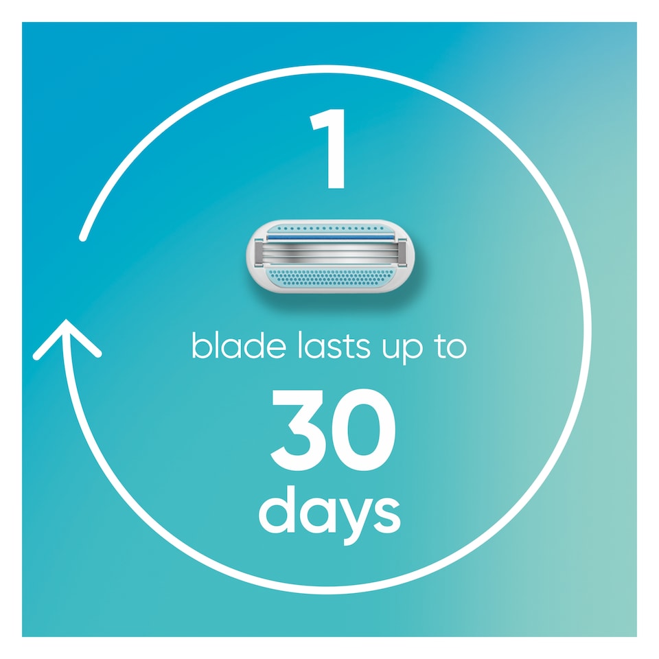 image 1 of Gillette Venus Smooth Women's Razor Blade Refills 4 Pack