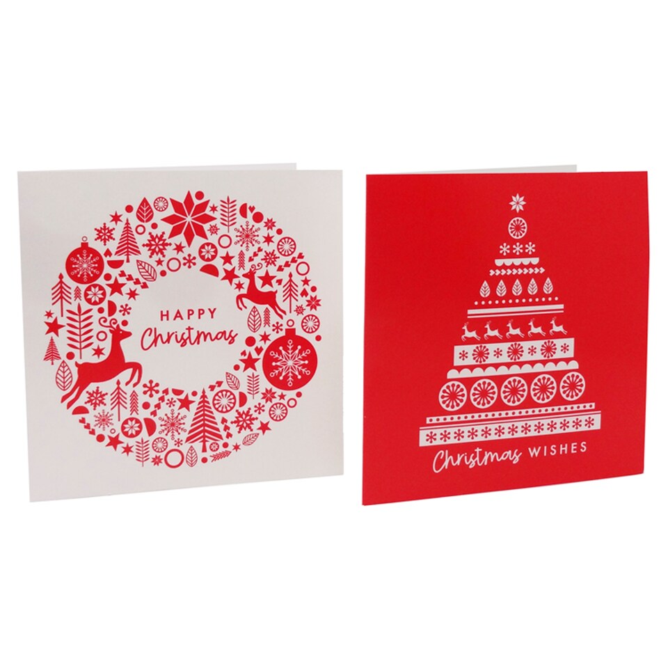T. Christmas Red Cards 16pk