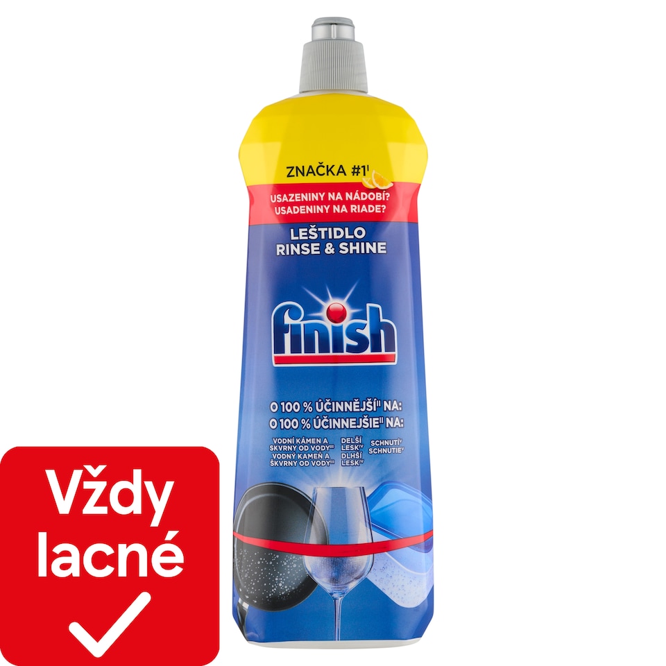 image 1 of Finish Rinse & Shine Lemon Aid 800 ml