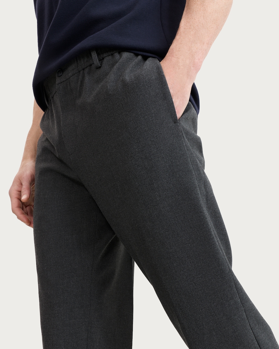 image 1 of F&F Regular Fit Co-ord Trousers in Grey