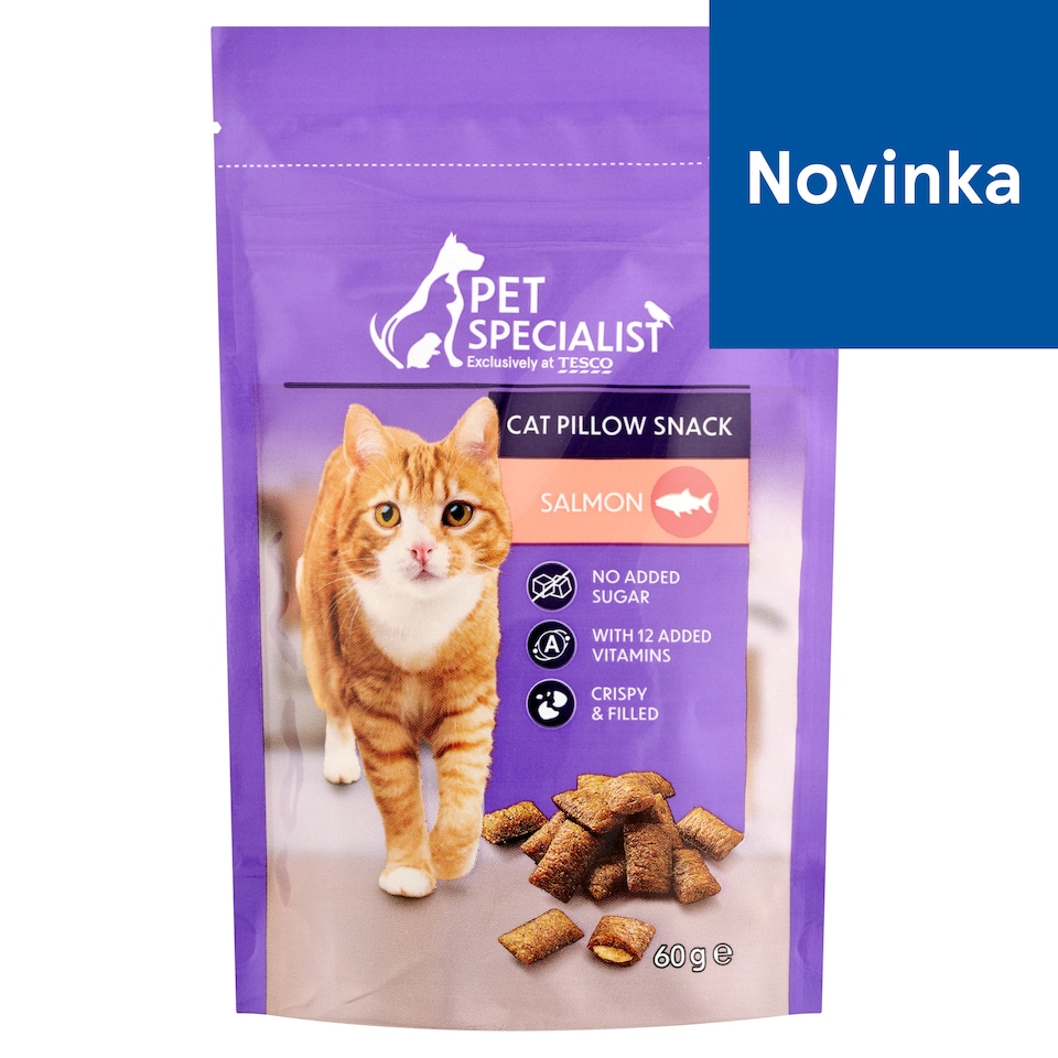 Pet Specialist Chrumkavá maškrta s lososovou náplňou 60 g