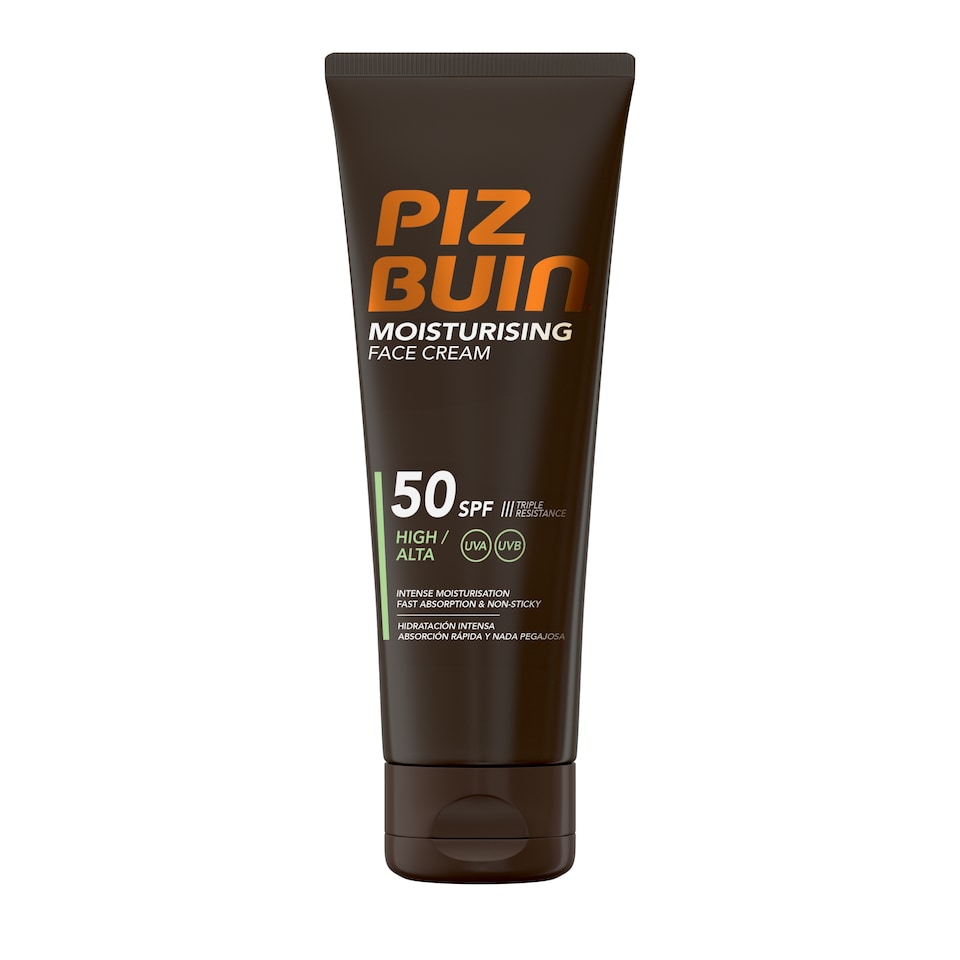 Piz Buin Moisturising Face Sun Lotion SPF50 Sun Cream 50ml