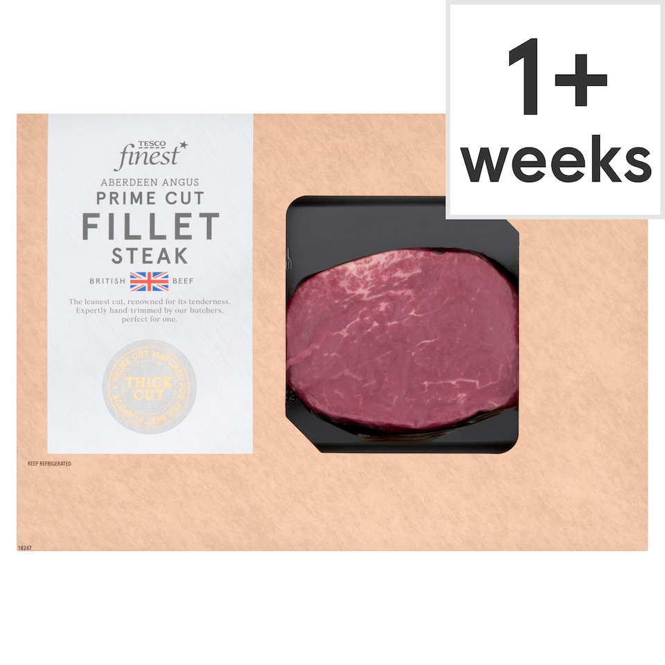 Tesco Finest 14 Day Matured AA Fillet Steak 240g