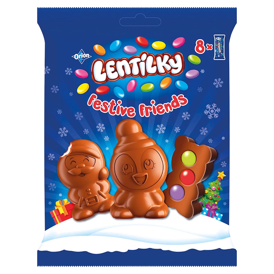 ORION LENTILKY Veselí vánoční kamarádi 65g