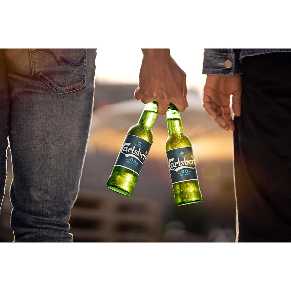 image 1 of Carlsberg Alcohol Free Lager Beer 0.0% 4 x 330ml