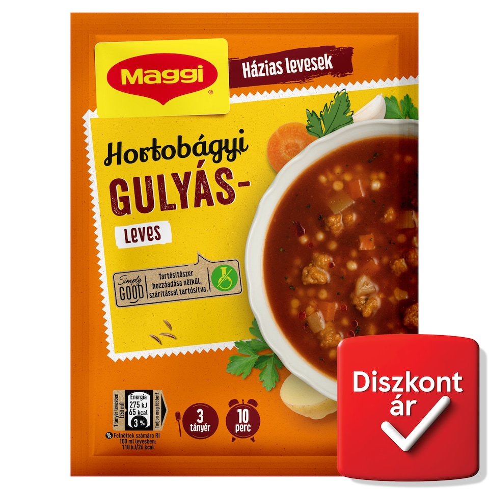 Maggi hortobágyi gulyásleves 53 g