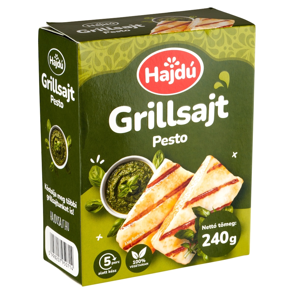 image 1 of Hajdú Pesto Grill Cheese 240 g