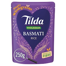 Tilda Brown Steamed Basmati Rice Classic 250G