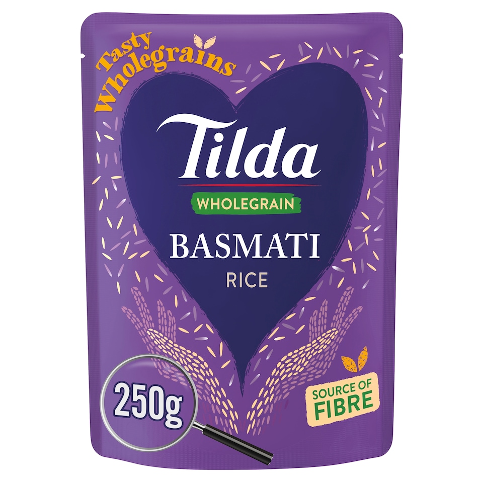 image 1 of Tilda Brown Steamed Basmati Rice Classic 250G