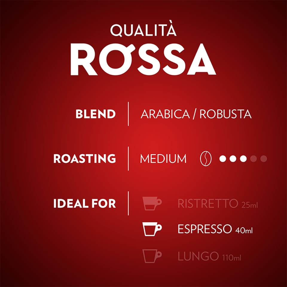 image 1 of LAVAZZA Qualità Rossa Ground coffee capsules 10 pcs