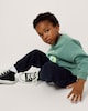 image 2 of F&F Boys Cotton Rich Joggers in Navy