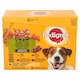 image 2 of Pedigree Mixed Selection Complete Wet Food for Adult Dogs in Sauce 12 x 100 g (1,2 kg)