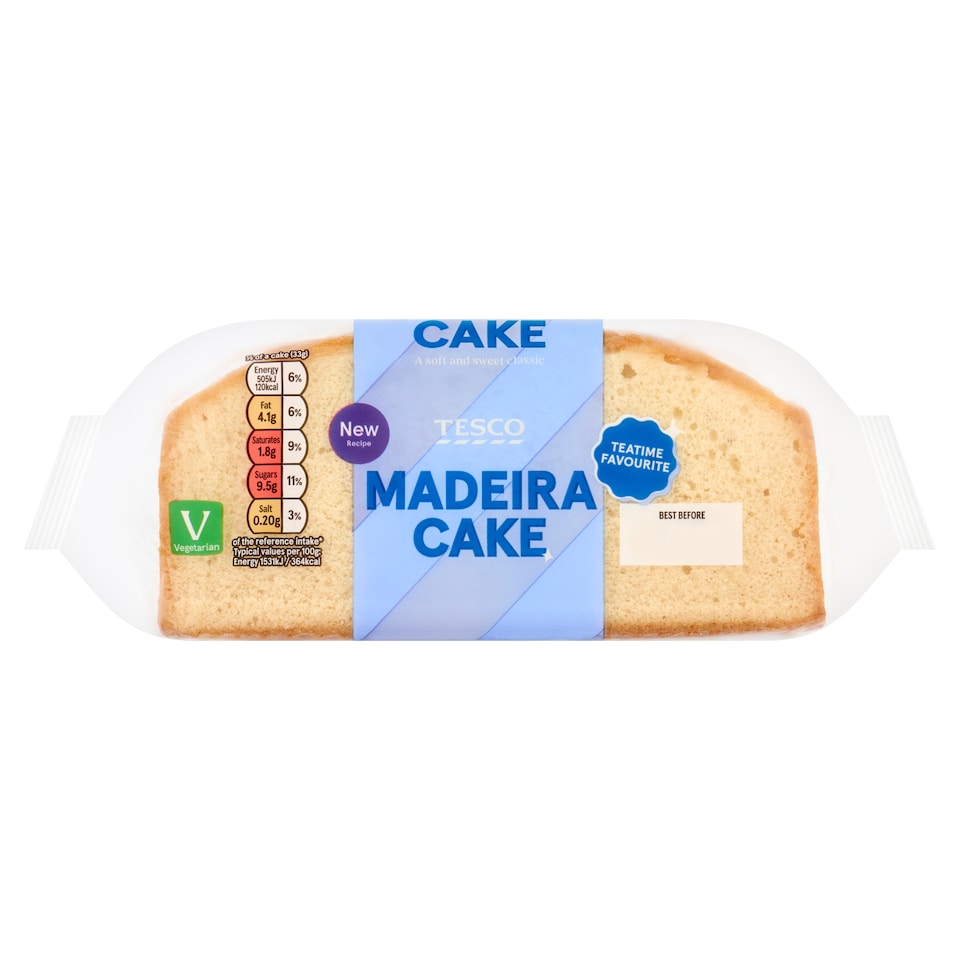 Tesco Classic Madeira Cake