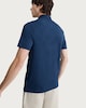 image 3 of F&F Active ULTRARUN Seam Free Patterned Polo Shirt in Navy