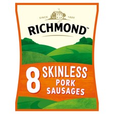 Richmond Skinless Pork Sausages 213G
