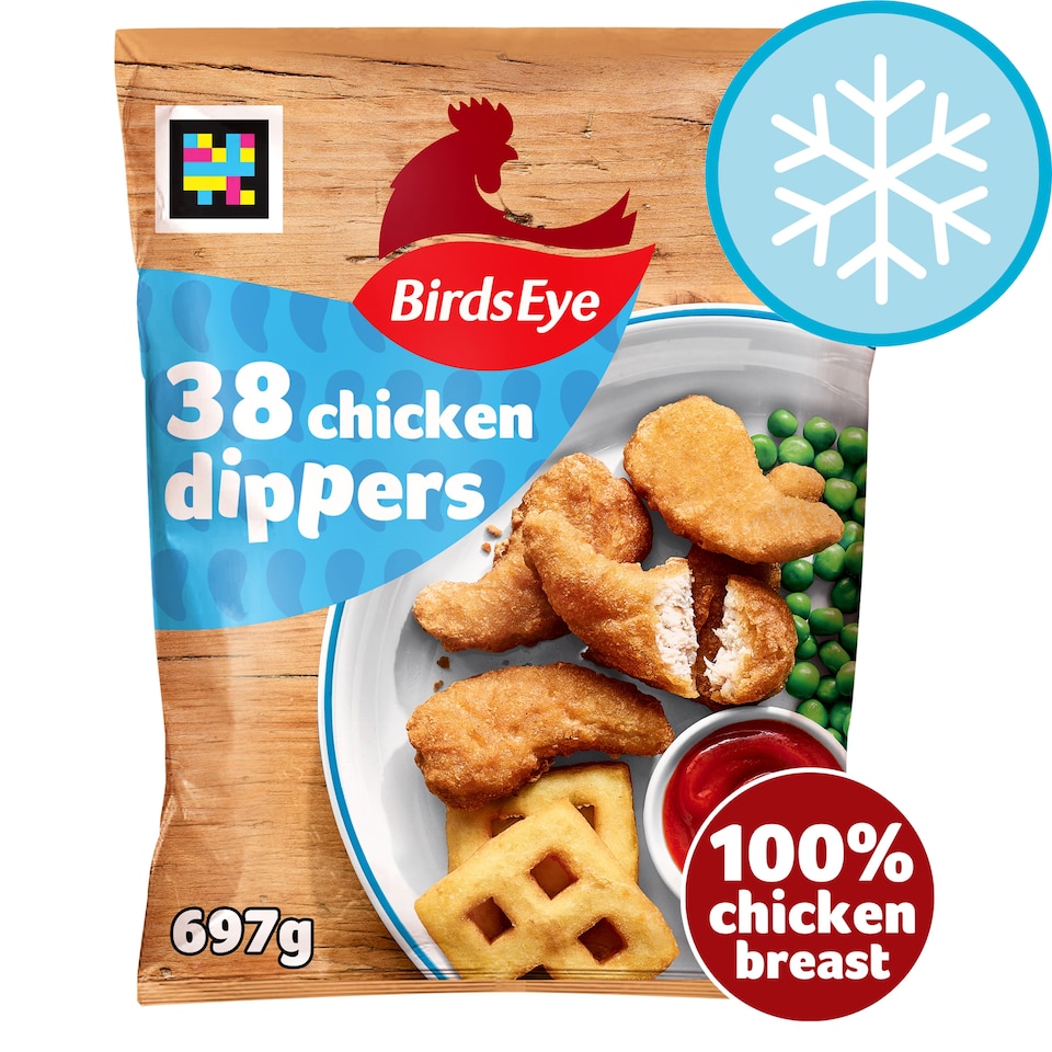 Birds Eye Chicken Dippers 38 Pack 697g