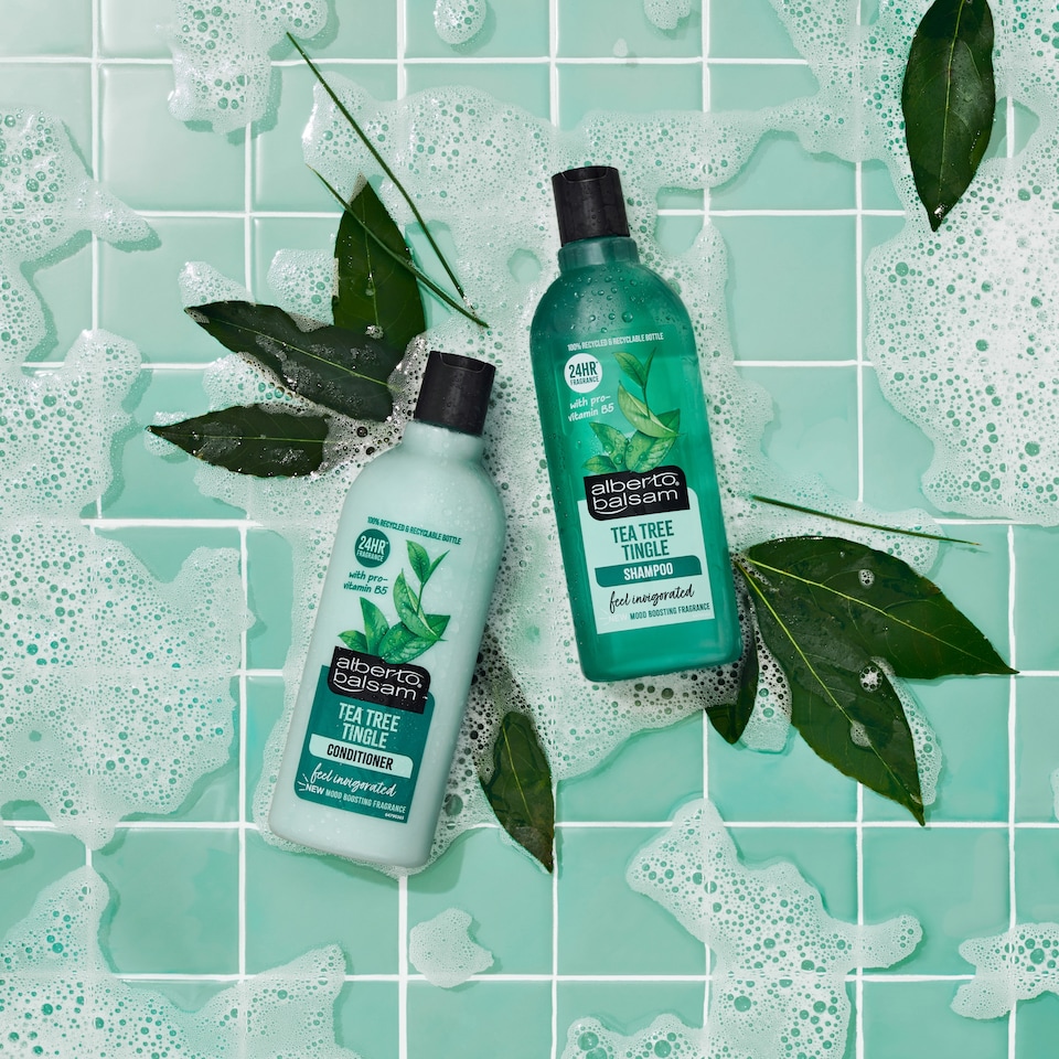 image 1 of Alberto Balsam Tea Tree Tingle Conditioner 300Ml