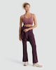 image 1 of F&F Active Seamfree Racerback Sports Bra in Plum