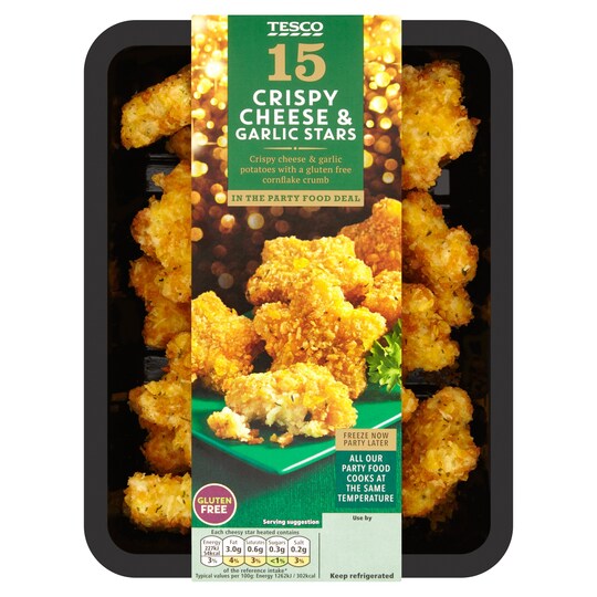 Tesco Crispy Cheesy Stars 292g Tesco Groceries