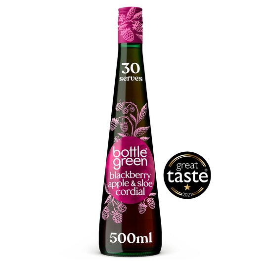 Bottlegreen Bramble Cordial 500Ml Tesco Groceries