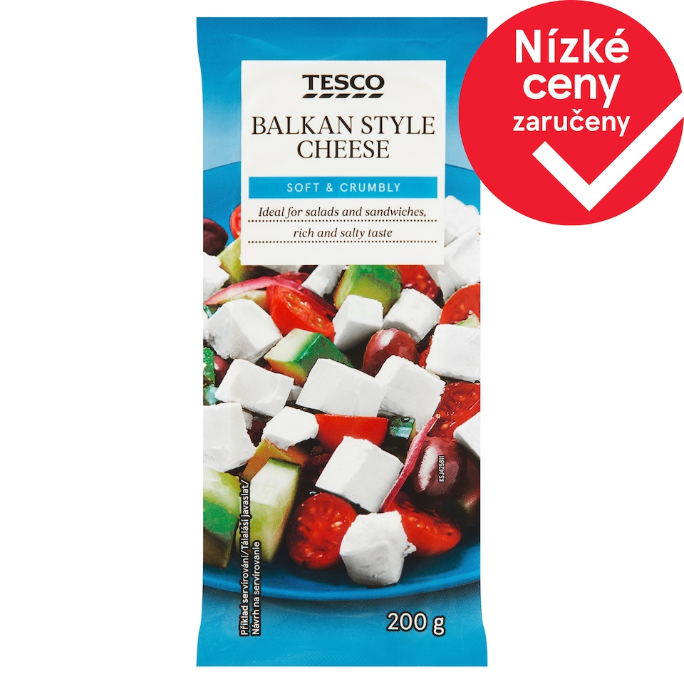 Tesco Balkan Style sýr 200g
