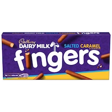 Cadbury Dairy Milk Fingers Salted Caramel Flavour 114G