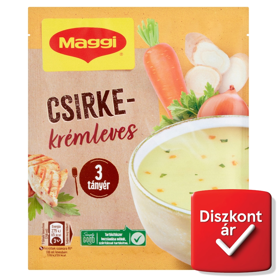 Maggi csirkekrémleves 54 g  1. kép